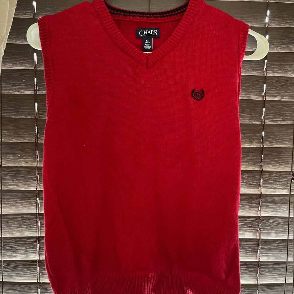Kids Chaps brand sweater vest